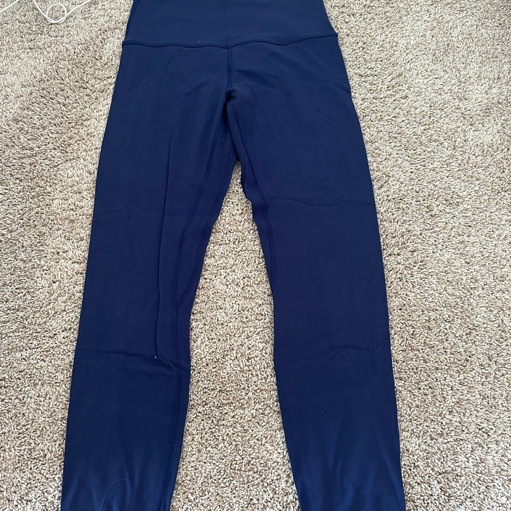 Lululemon Athletica Deep Blue Leggings